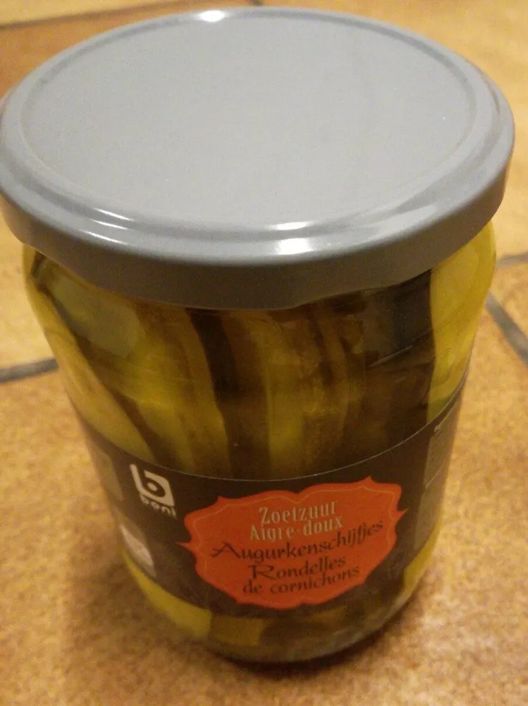 Rondelles de cornichons