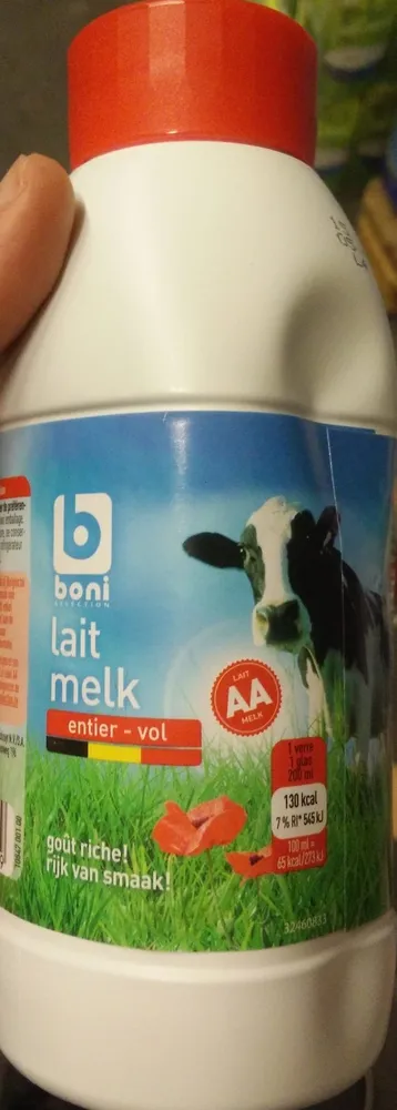 Lait entier