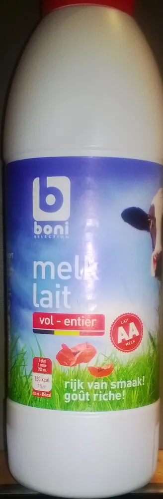 Lait entier AA