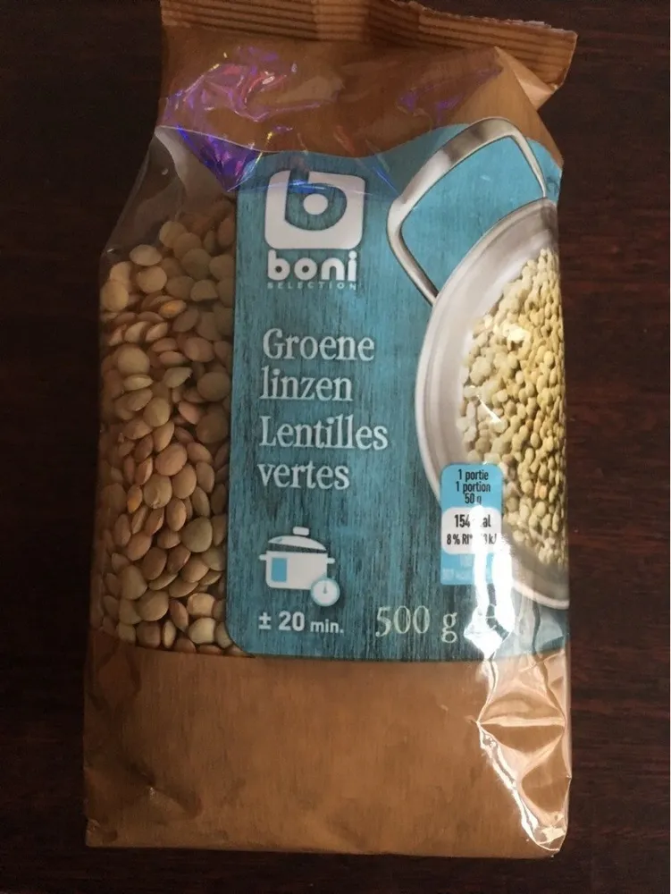 boni groene linzen