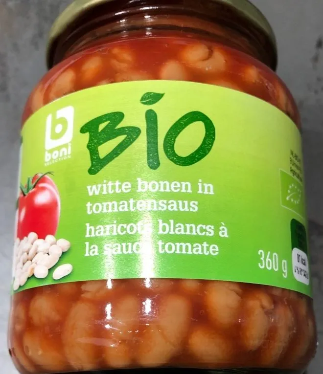 Haricots blancs à la sauce tomate