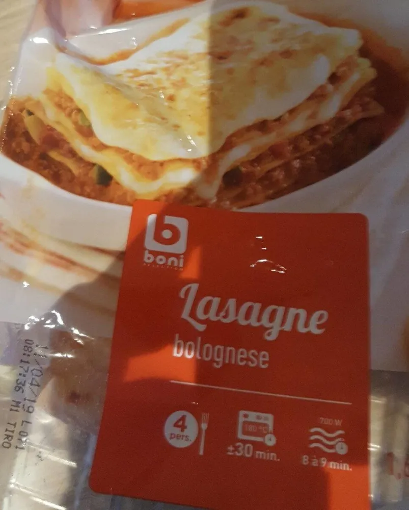 Lasagne bolognaise