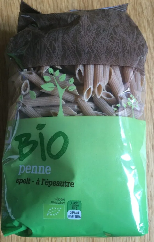Penne à l'épeautre