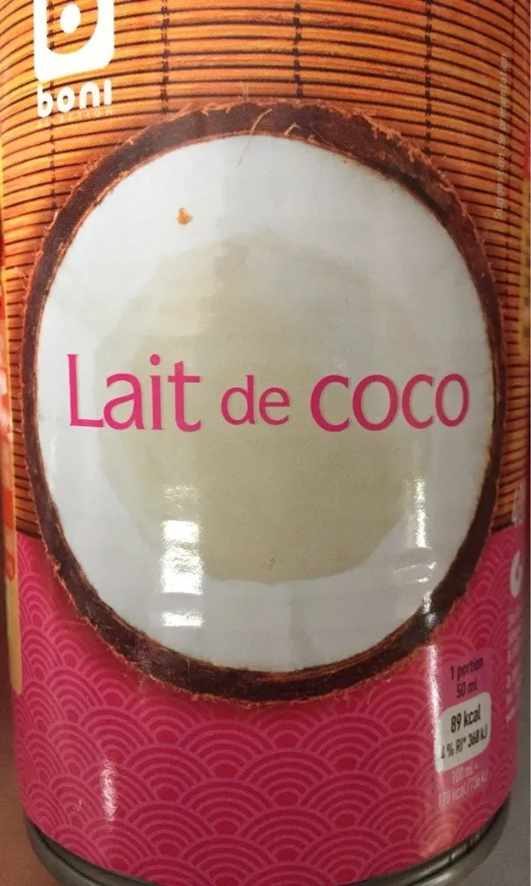Lait de coco