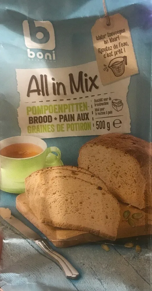 Farine * pain aux graines de potiron