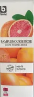 Jus de pamplemouse rose