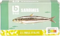 Sardines à l'huile d'olive