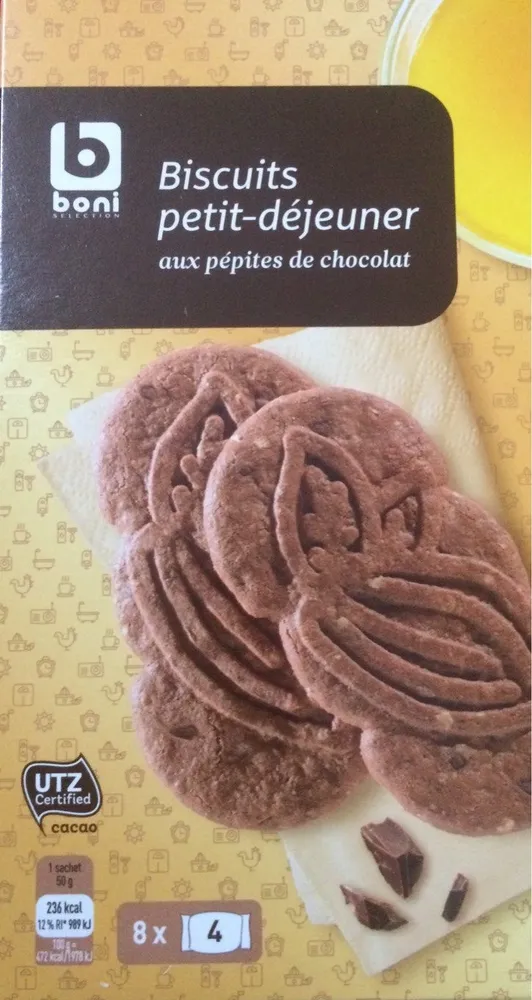 Biscuits petit déjeuner