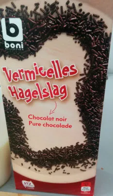Vermicelles Chocolat Noir