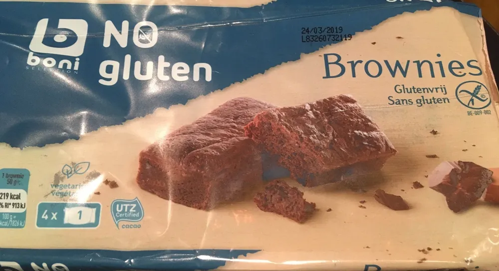 Brownies sans gluten