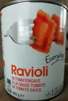 Ravioli à la sauce tomate