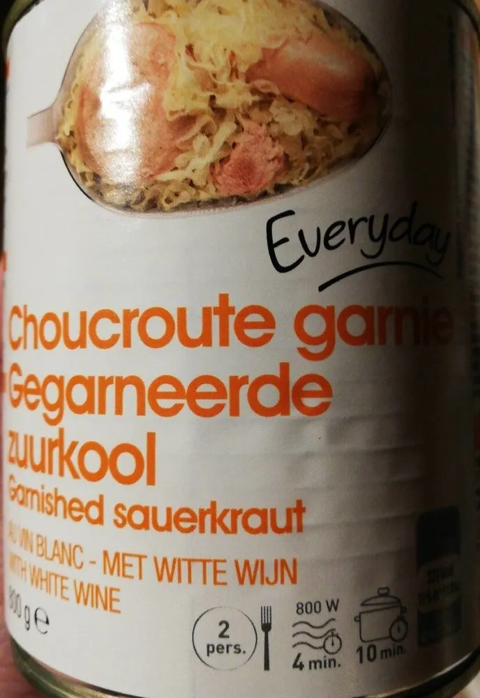 Choucroute garnie