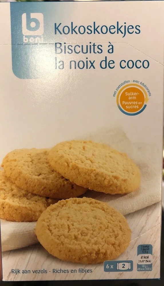 Biscuit a la noix de coco