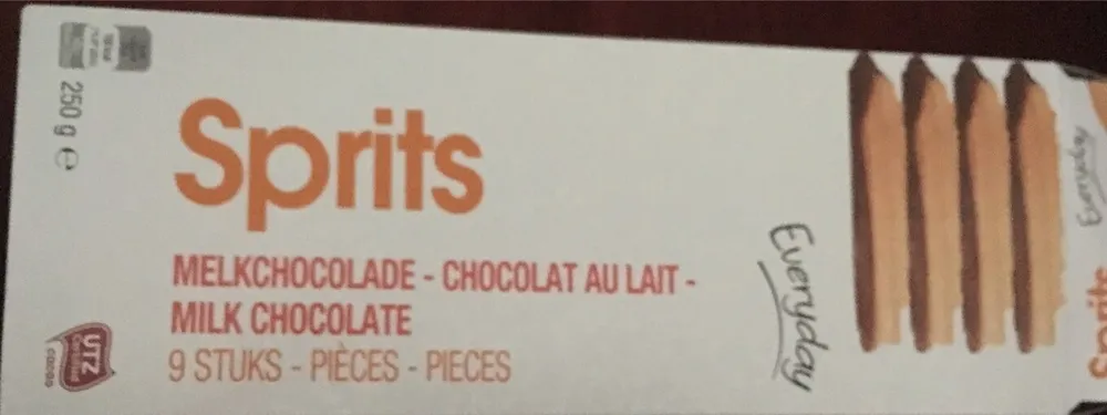 Sprits chocolat au lait