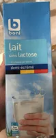 Lait sans lactose