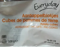 Aardappelblokjes