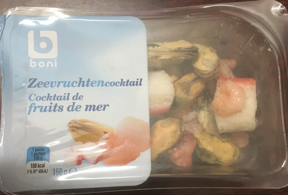 Cocktail de fruits de mer
