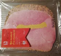 Jambon cuit à la moutarde