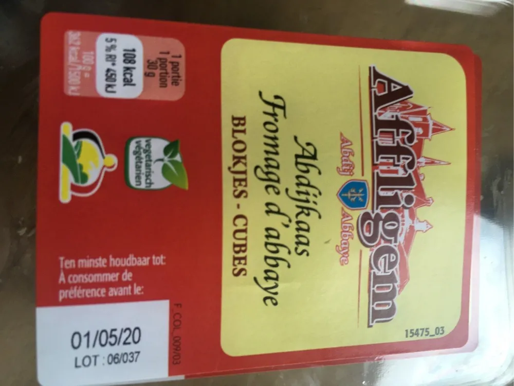 Abdijkaas/Fromage d'abbaye
