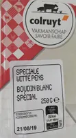 Boudin blanc spécial