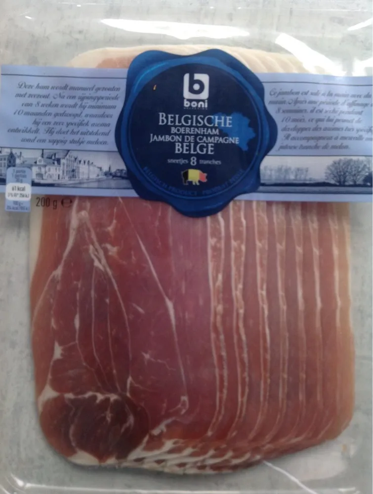 Jambon de campagne belge