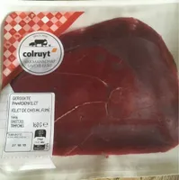 Filet de cheval fumé