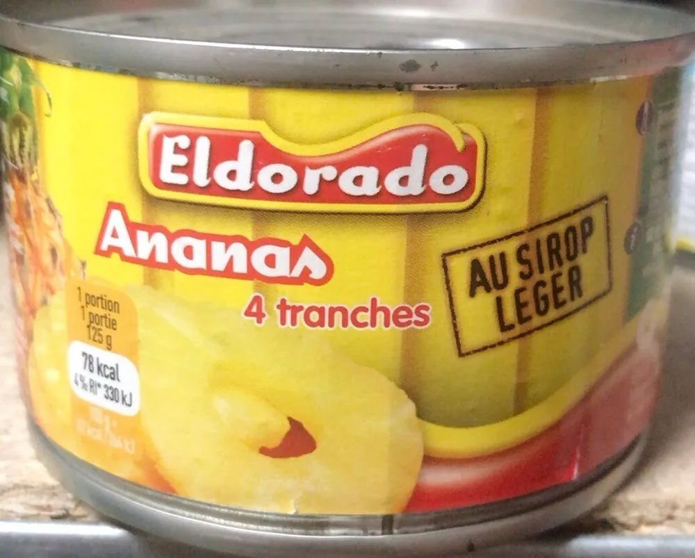 Ananas 4 tranches