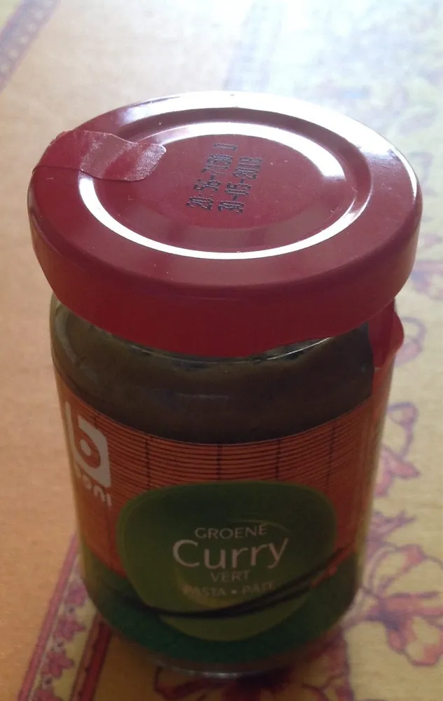 Pâre de curry vert