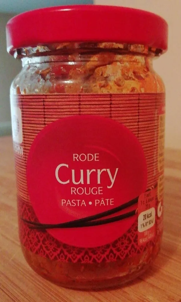 Curry rouge pâte