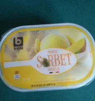 Mango sorbet mangue