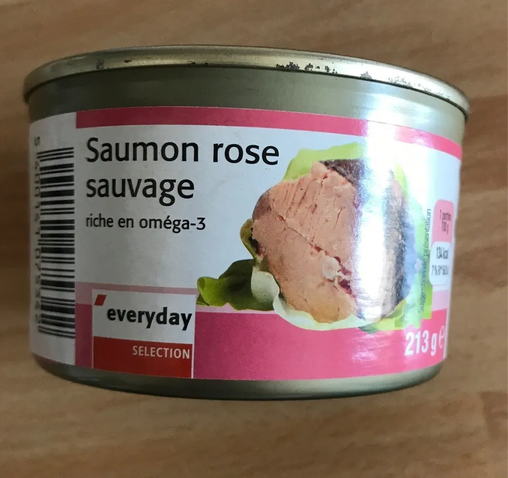 Saumon rose sauvage