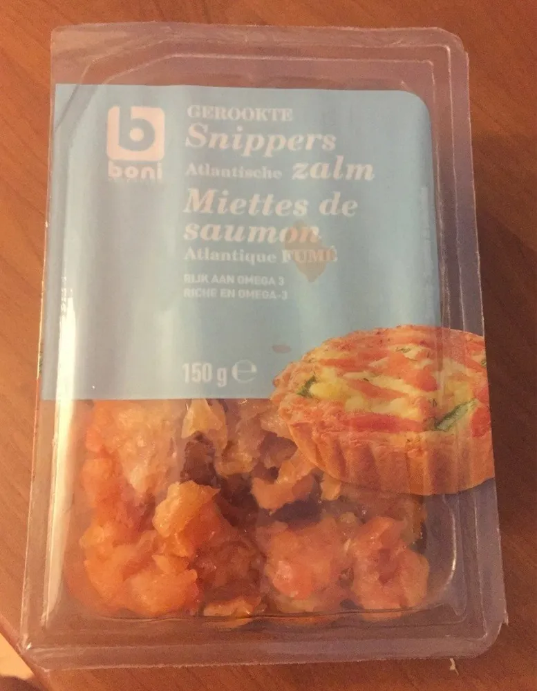 Miettes de saumon altlantique fumé