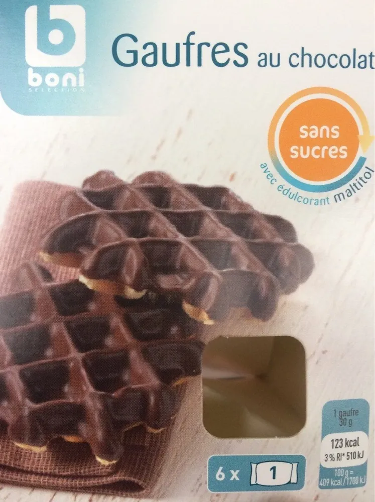 Gaufres au chocolat