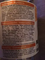 Bruisende limonade met vruchtenextracten