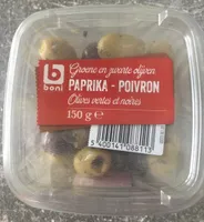 Olives vertes et noires
