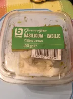 Olives vertes basilic