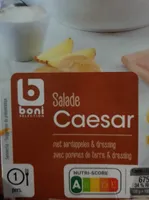 Salade caesar avec pomme de terre & dressing
