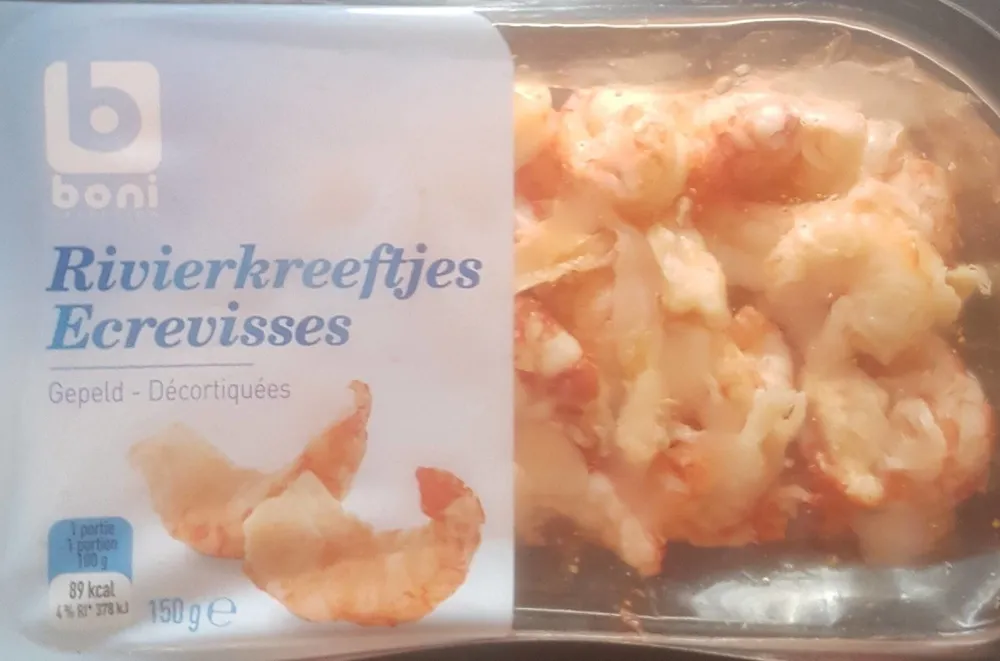 Ecrevisses décortiquées