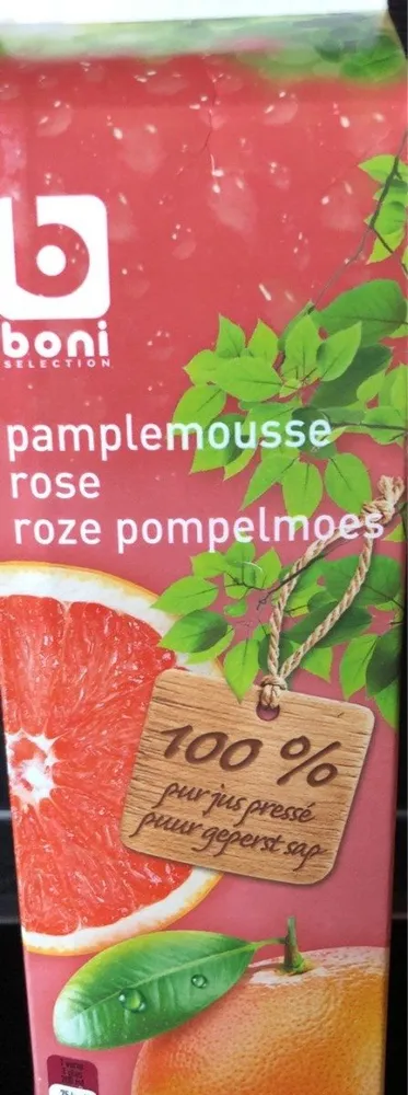 Pur jus pamplemousse rose