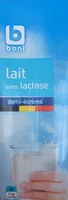 Lait sans lactose