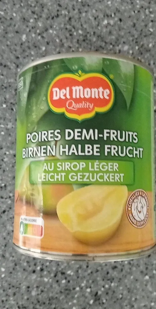 Poires demi-fruits