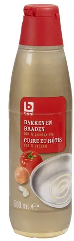 Margarine liquide pour cuire et rôtir