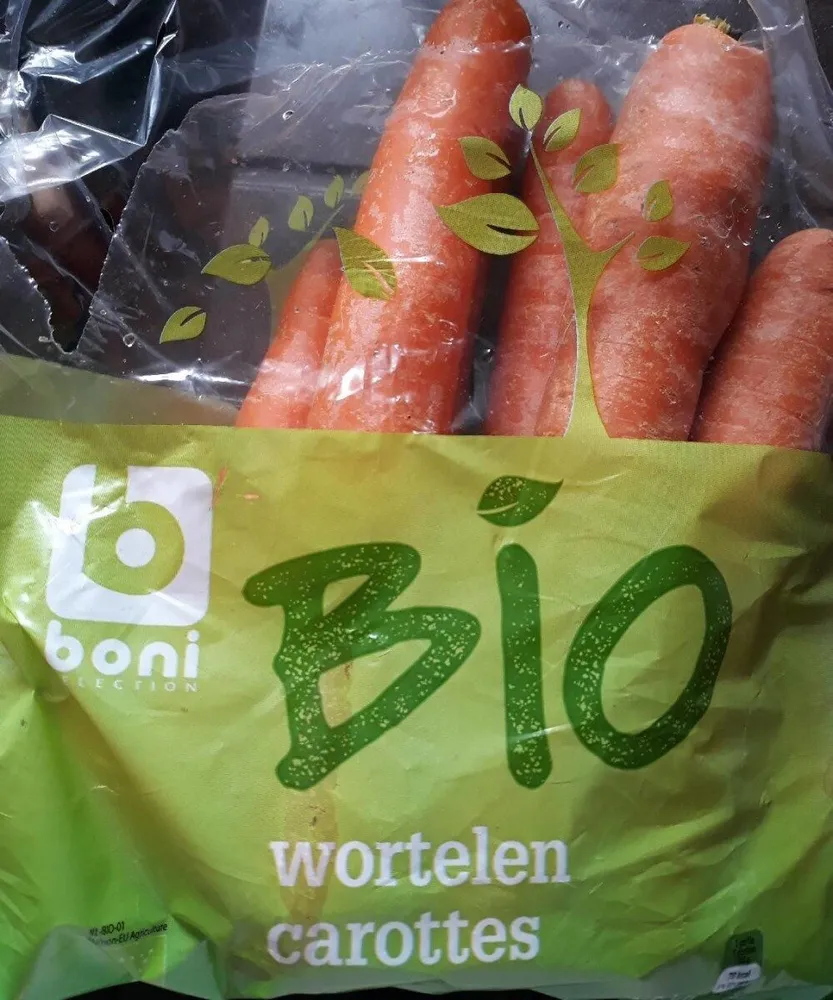 Carottes bio boni