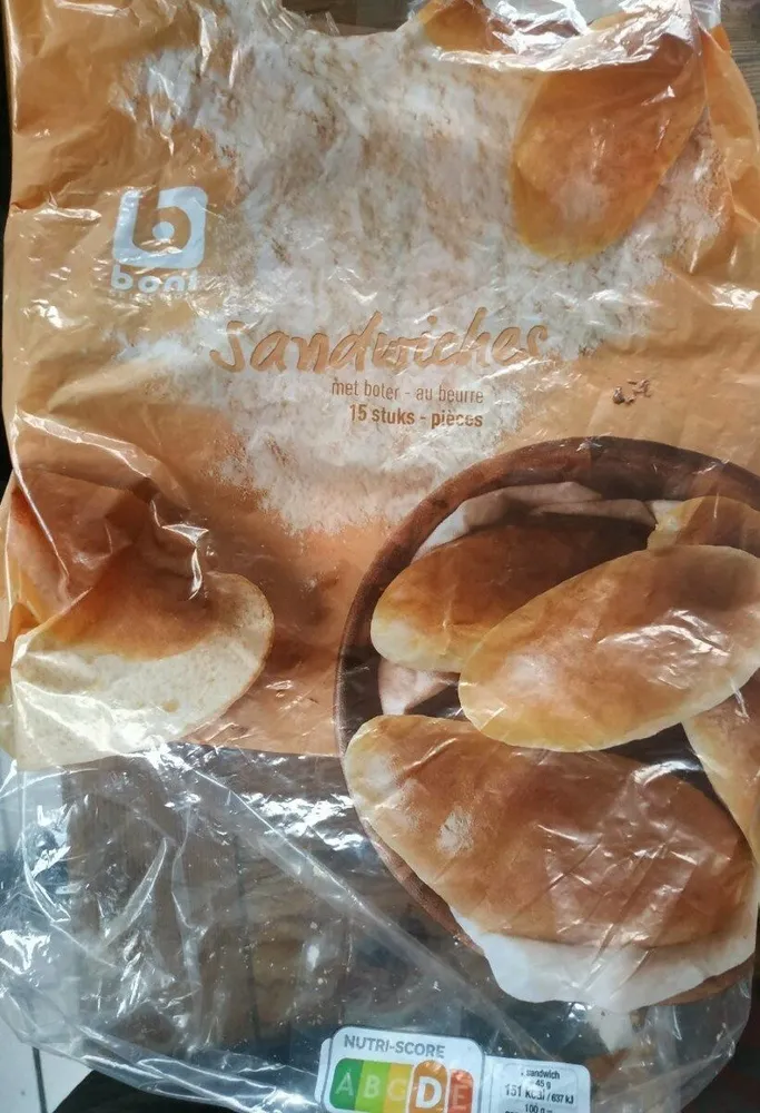 Sandwiches au beurre