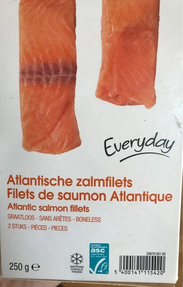 Filets de saumon Atlantique