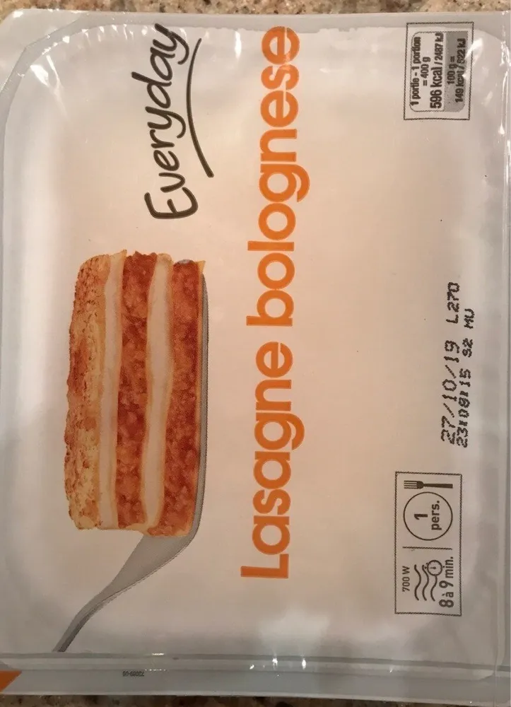 Lasagne bolognaise