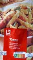 Penne, poulet et légumes sauce tomate-basilic (surgelé)