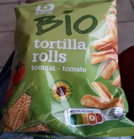 Bio tortilla rolls tomate