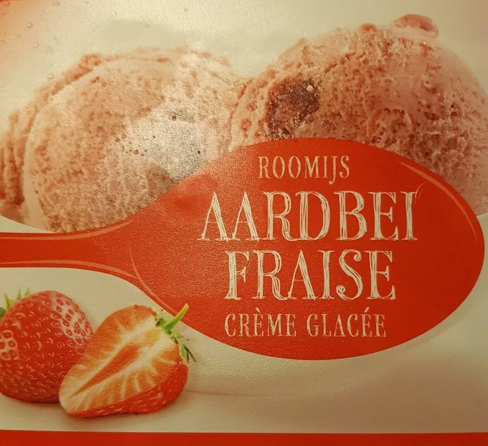 Glace fraises Boni
