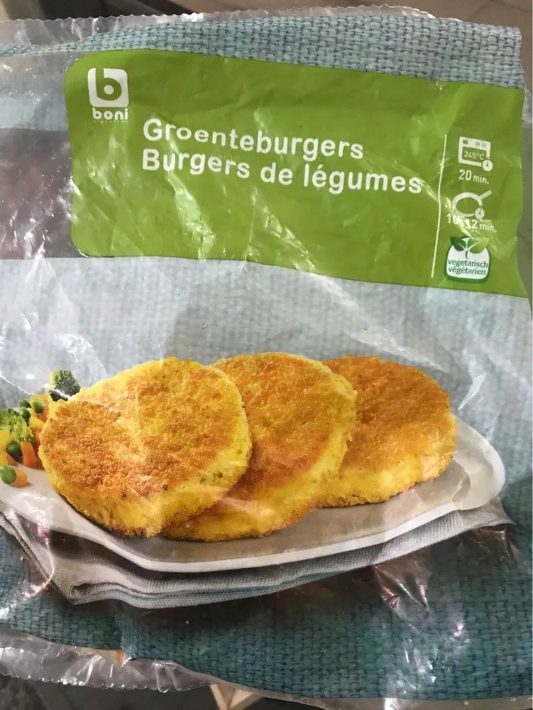 Burgers de légumes